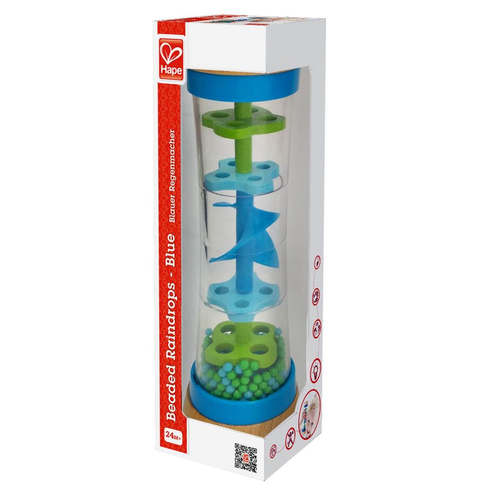 Hape Early Melodies Blauer Regenmacher, E0328 Produktbild 
