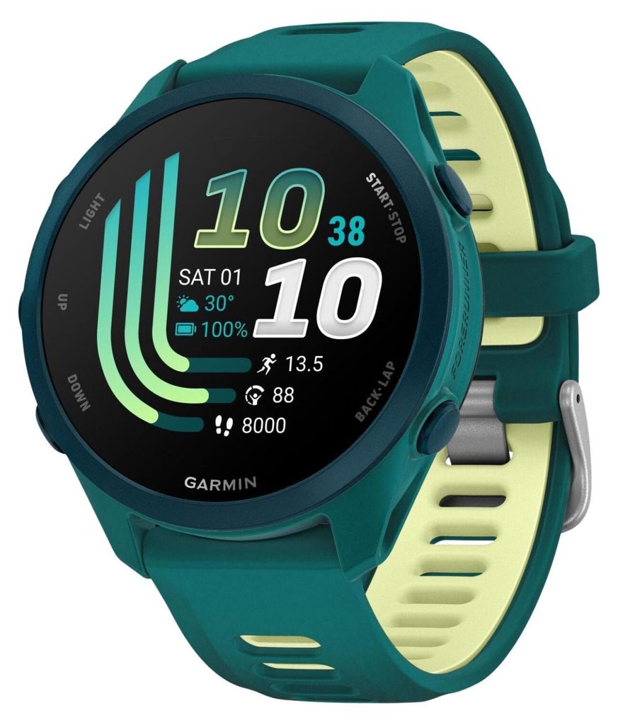 Garmin GPS-sportklok Forerunner 170 Music, kleur: teal Productafbeelding 