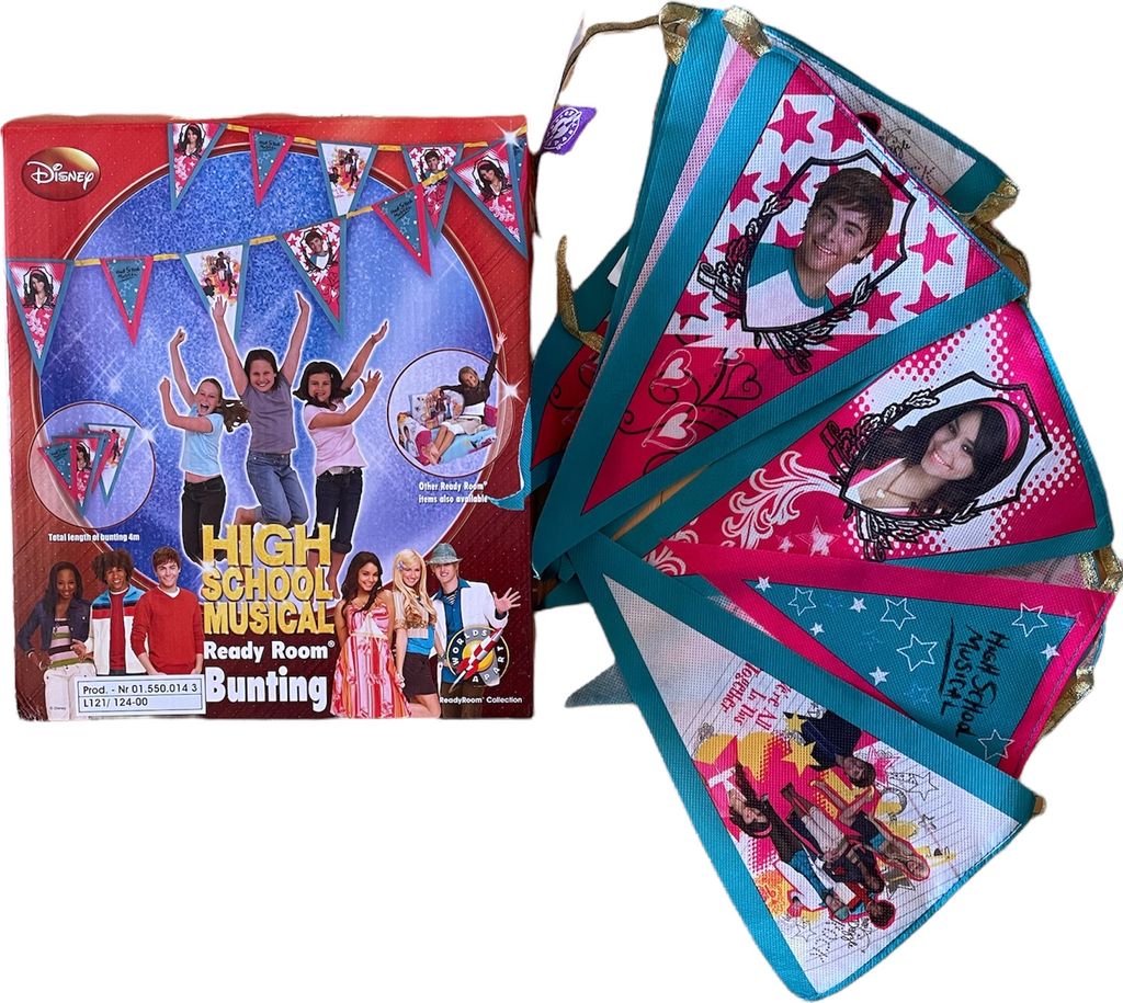 Disneys High School - Musical Wimpelkette, Retro, Produktbild 