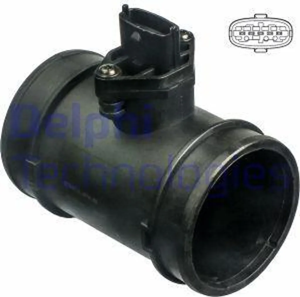 Capteur de débit d'air Delphi AF10286-12B1 compatible Jumper et Ducato