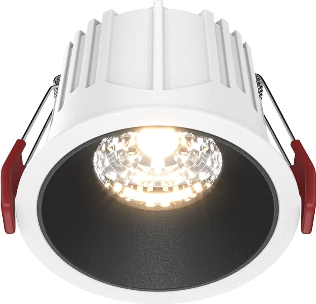 Spot LED encastrable rond Maytoni ALFA 15W dimmable pour plafond blanc