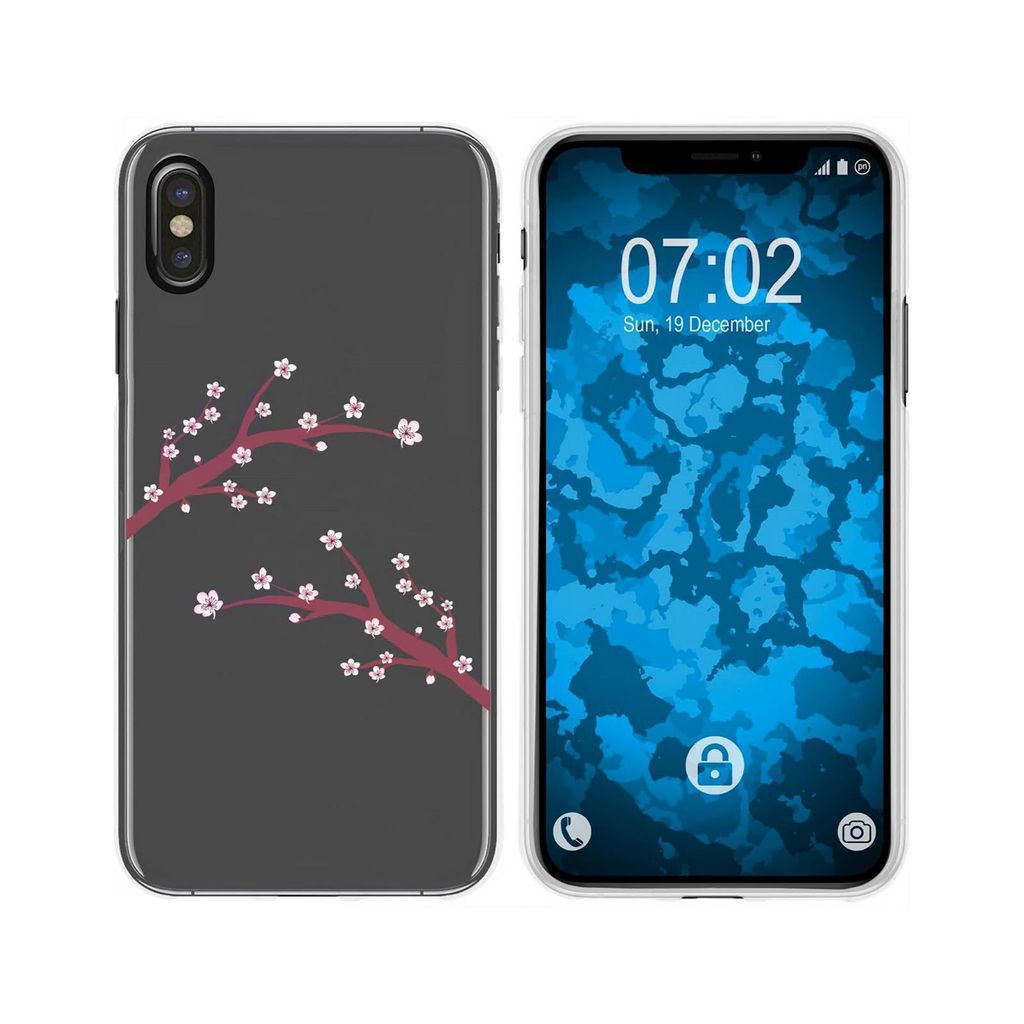 PhoneNatic Case kompatibel mit Apple iPhone Xs Max Silikon-Hülle Ostern M1