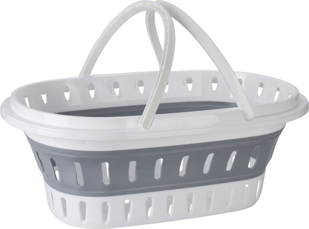 25L Faltbarer Wäschekorb Wäschesammler mit Henkel B58xL38xH23/7cm