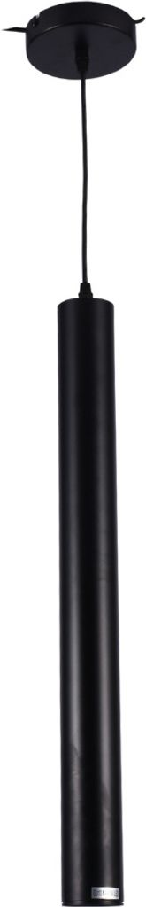 SensaHome MD71740D-1000 Längliche LED-Hängelampe Schwarz – Industrielles, röhrenförmiges Design – Metall-Tube 100x6 cm – GU10 3W – Ohne...