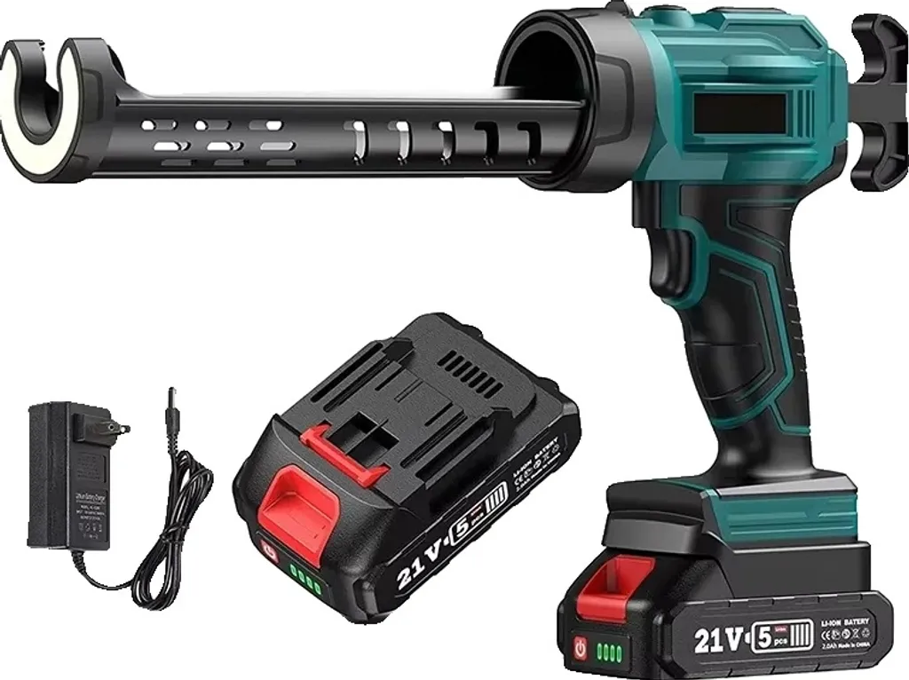 Pistola per Silicone a Batteria Alta Spinta 3000N - 4 Step Speed