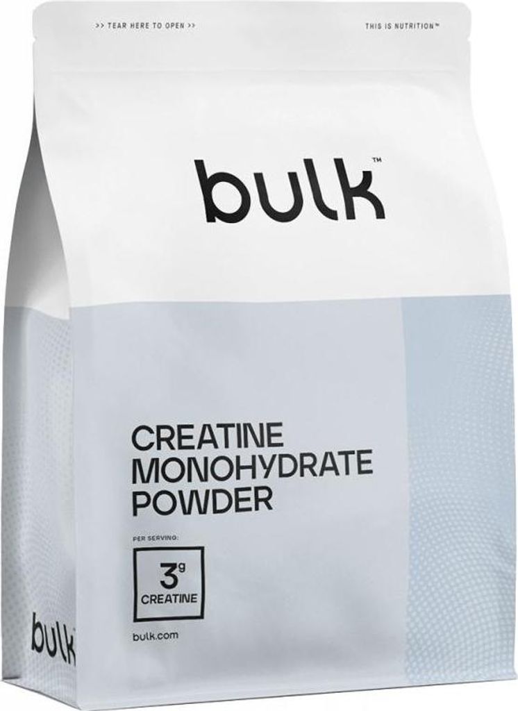 Bulk Creatine Monohydrate Powder (500g) Unflavoured - Kreatin - Kreatin-Monohydrat