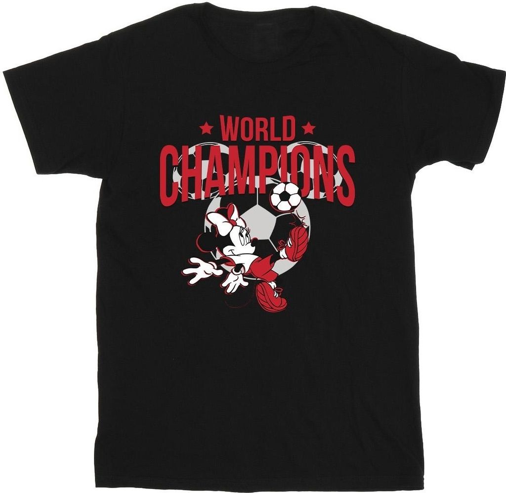 Disney - "World Champions" T-Shirt für Herren BI42088 (M) (Schwarz)
