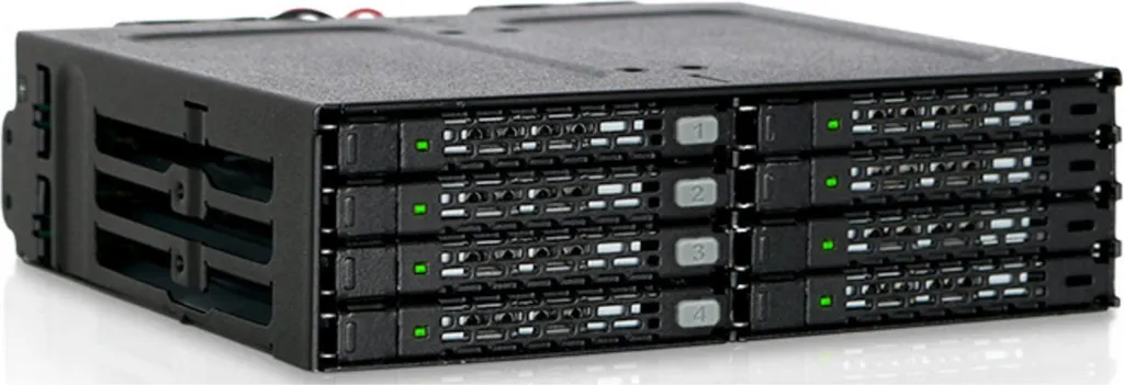 Rack de stockage Icy Dock MB998IP-B 8x SSD SATA 2,5 pouces haute densité
