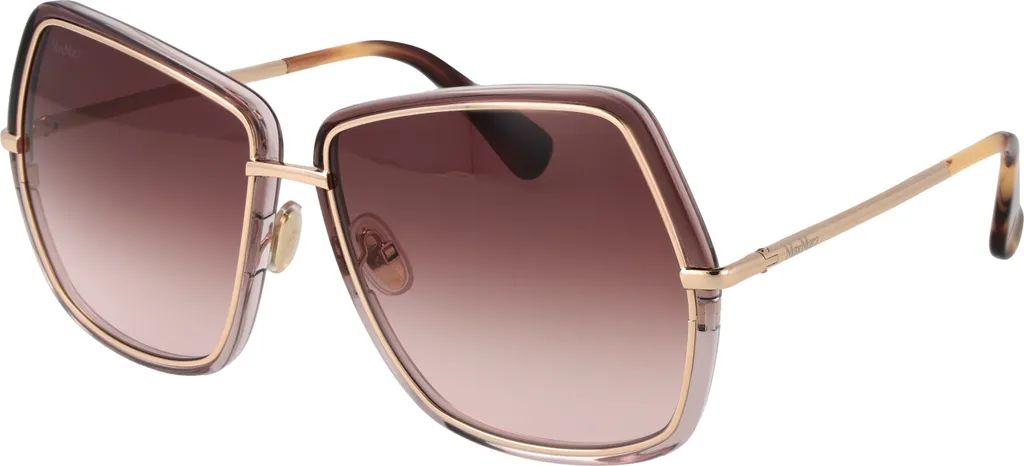 Lunettes de soleil Femme Max Mara Or MM0054 28F : Accessoire de Luxe Chic