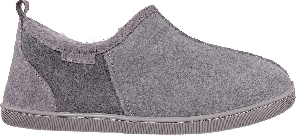 Vanuba Herren Pantoffeln Dorper Lammfell-Hüttenschuhe | geschlossene Hausschuhe in Gr. 40-47 und 4 Farben, handgefertigt
