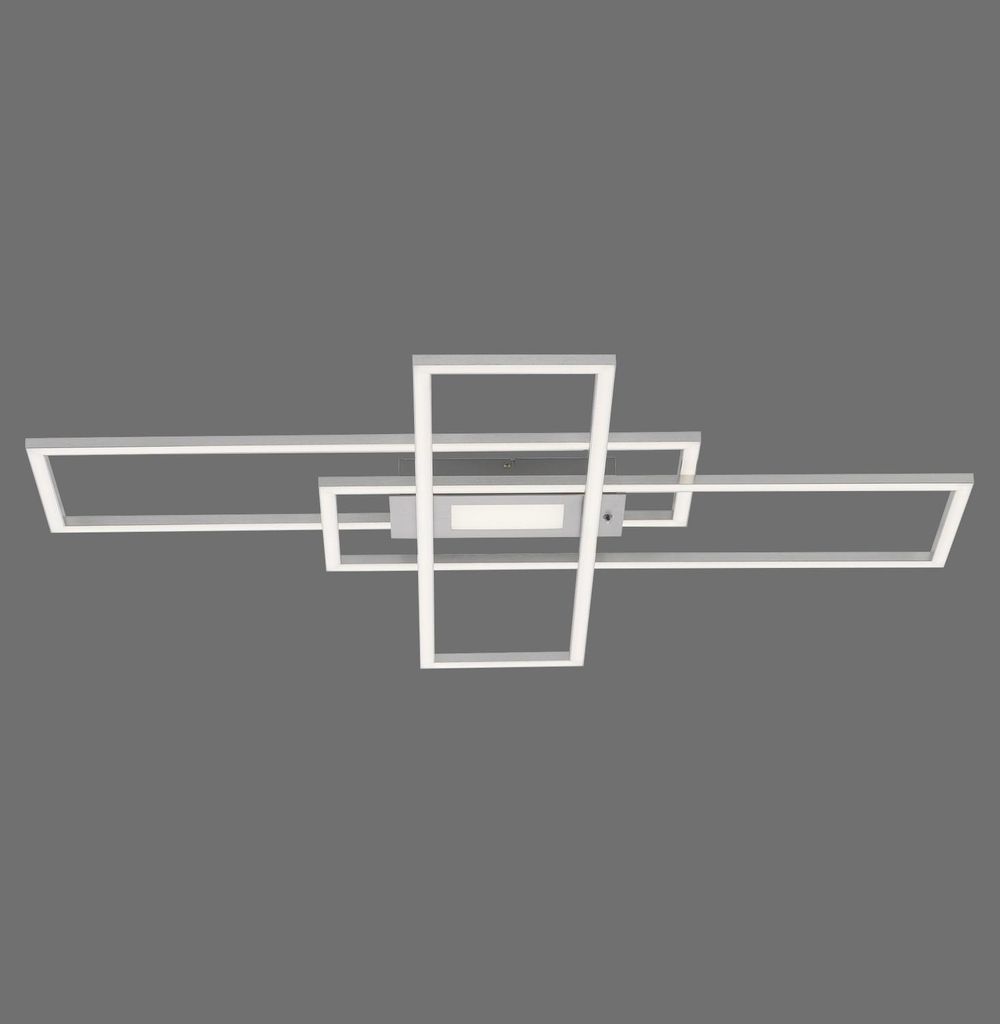 JUST LIGHT ASMIN LED Deckenleuchte CCT Dimmbar 45W stahl Produktbild 