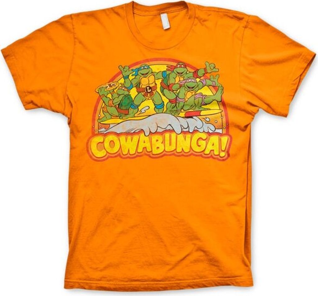 TMNT - Cowabunga T-Shirt - XX-Large - Orange