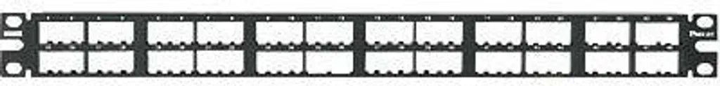 Panduit CPP48HDWBLY Panneau de Brassage 48 Ports 1U Haute Densité Noir