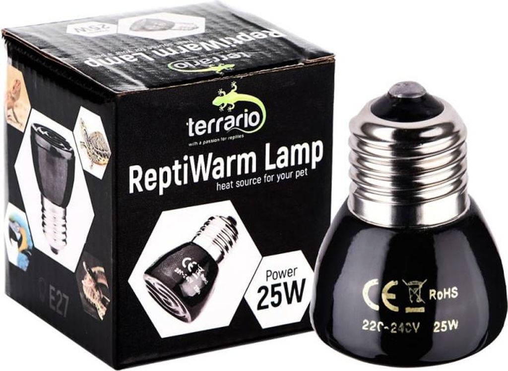Terrario ReptiWarm 25W - mini emiter ciepła Terrario Zdjęcie produktu 