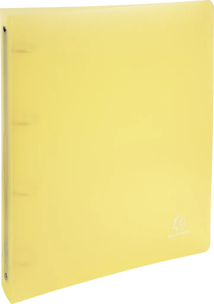 Exacompta 51979E Lot 15 Classeurs 4 Anneaux 30mm Chromaline Pastel Jaune