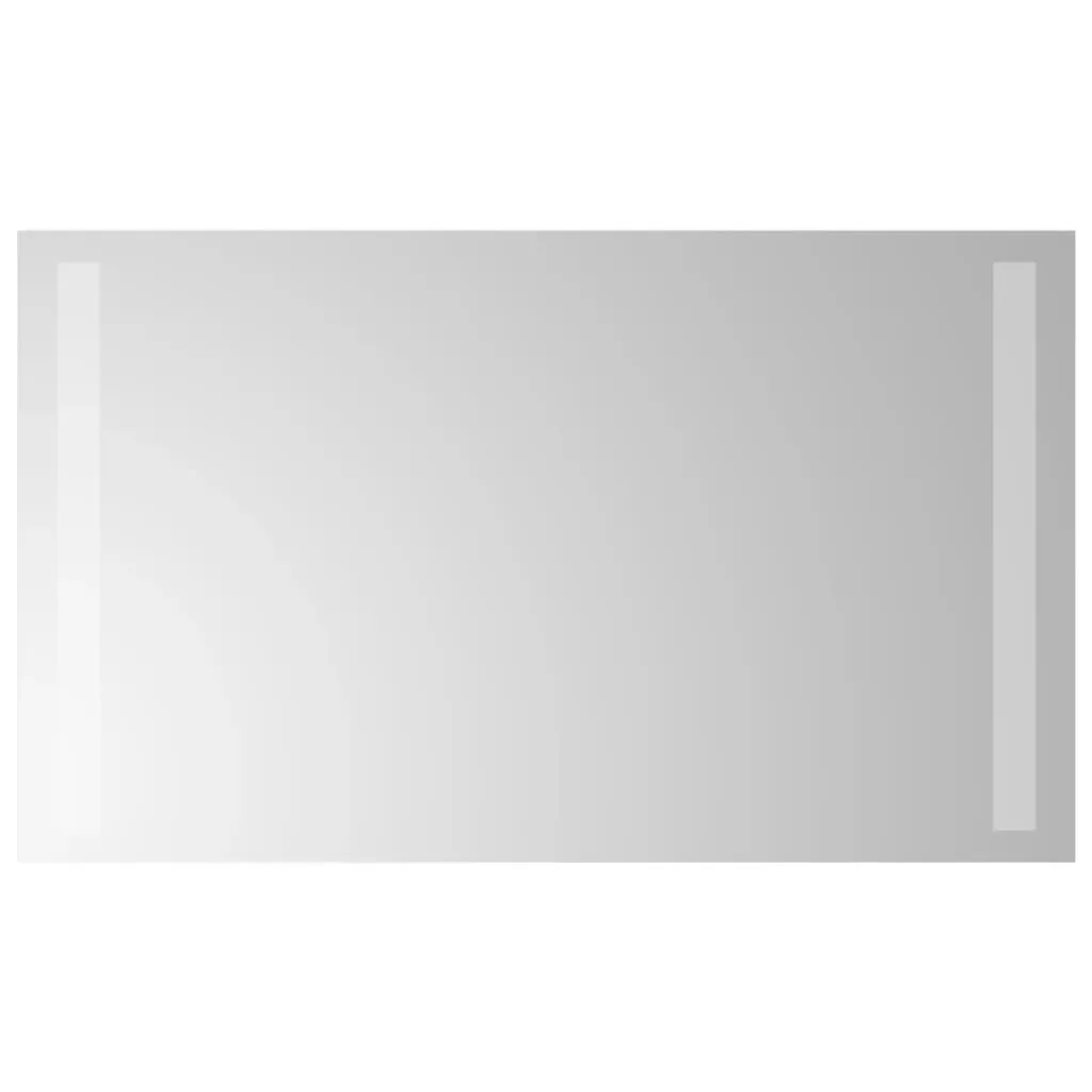 Specchio LED 60x30 cm per Bagno: Luce Calda e Atmosfera Accogliente
