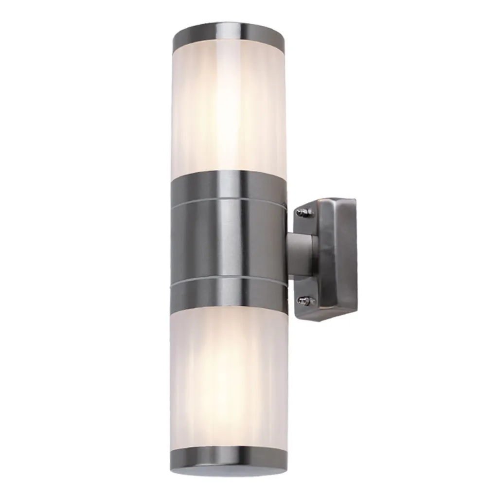 Lampe Extérieure Design pour Allée et Terrasse XELOO Argent 37 cm - 5