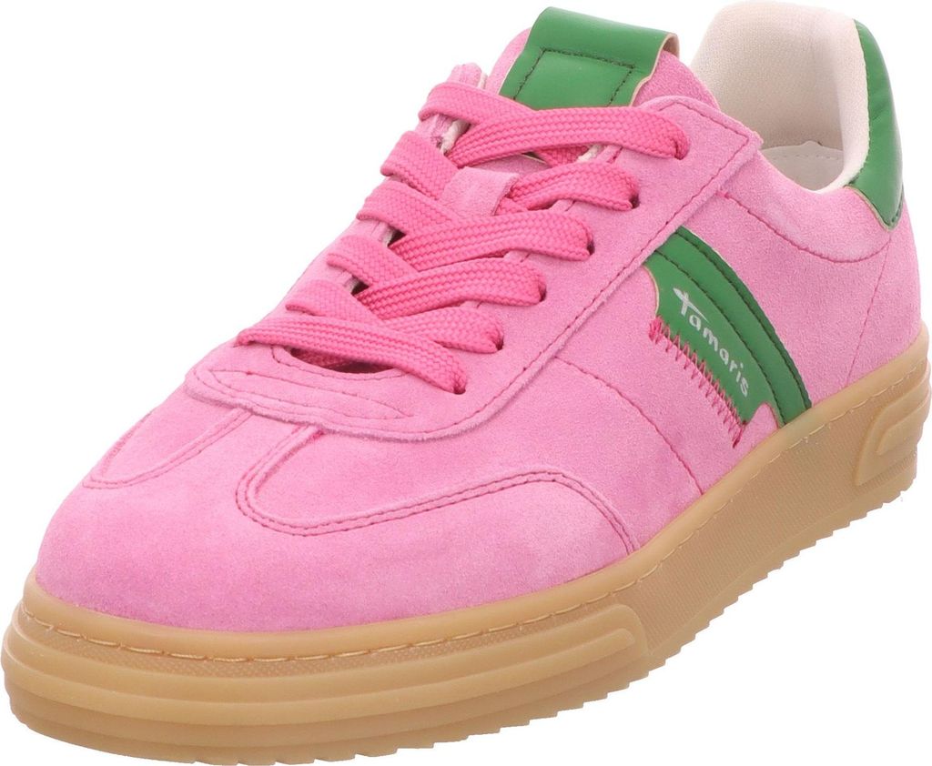 Tamaris Damen Low Sneaker Low Top 1-23788-42 Rosa Sneaker