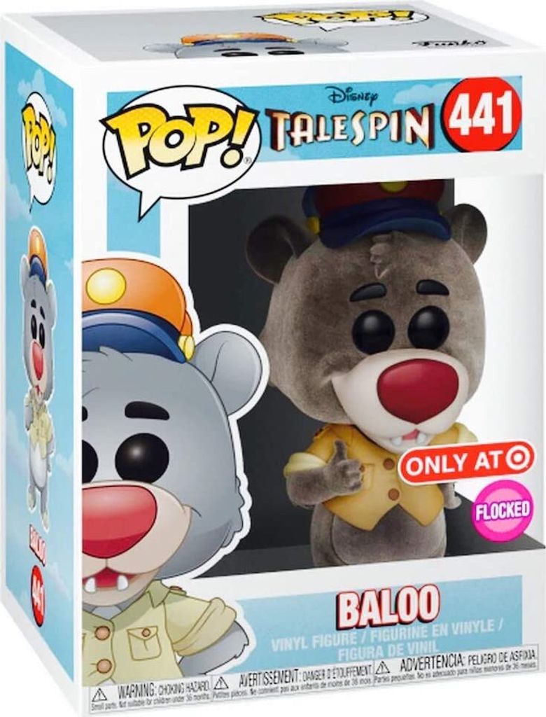 Funko Pop! TaleSpin: Baloo (Flocked) Exclusive EMP Pre-release #441