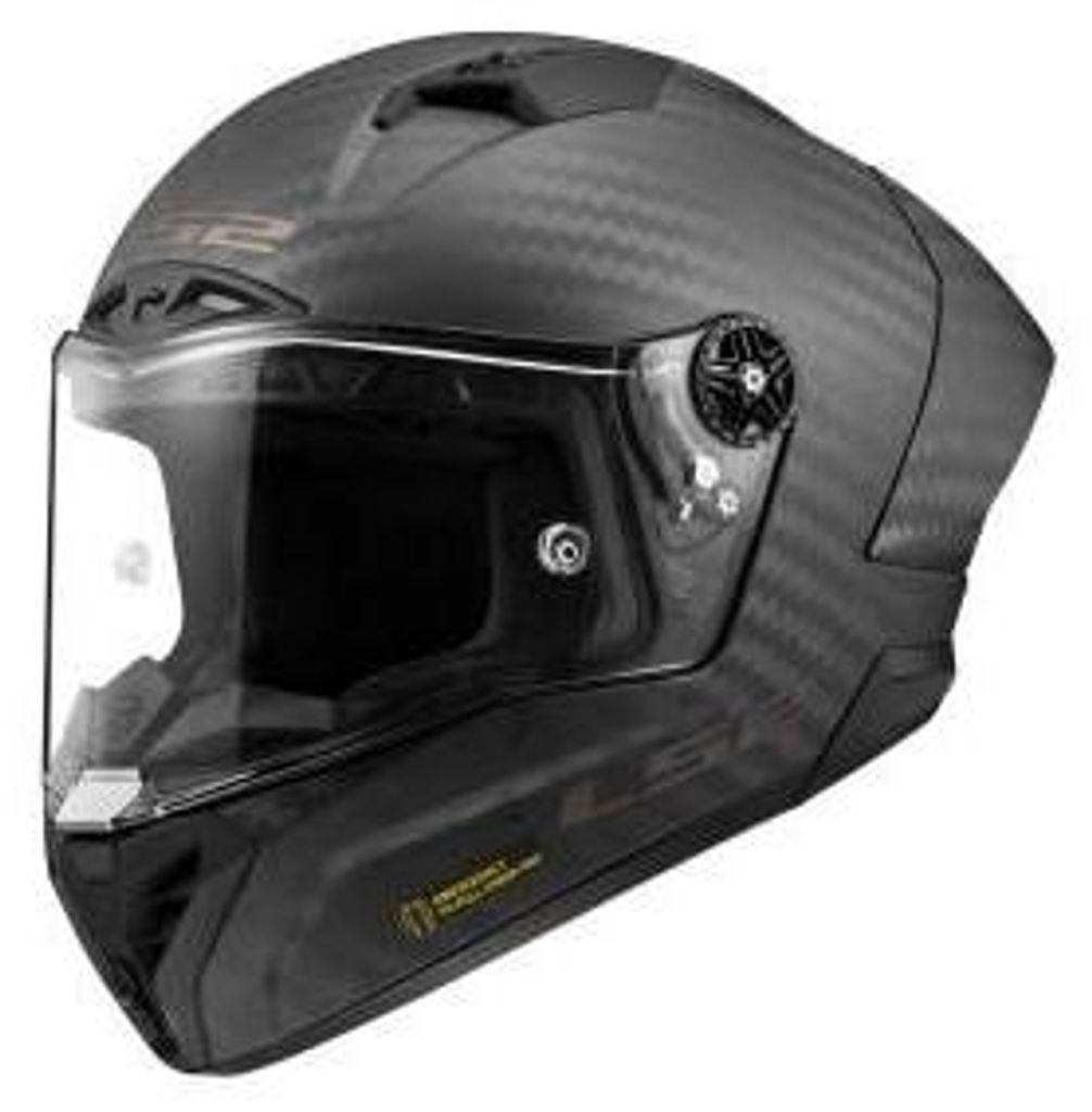 LS2 FF805 Thunder GP Aero Carbon Helm, matný karbon, S Obrázek produktu 