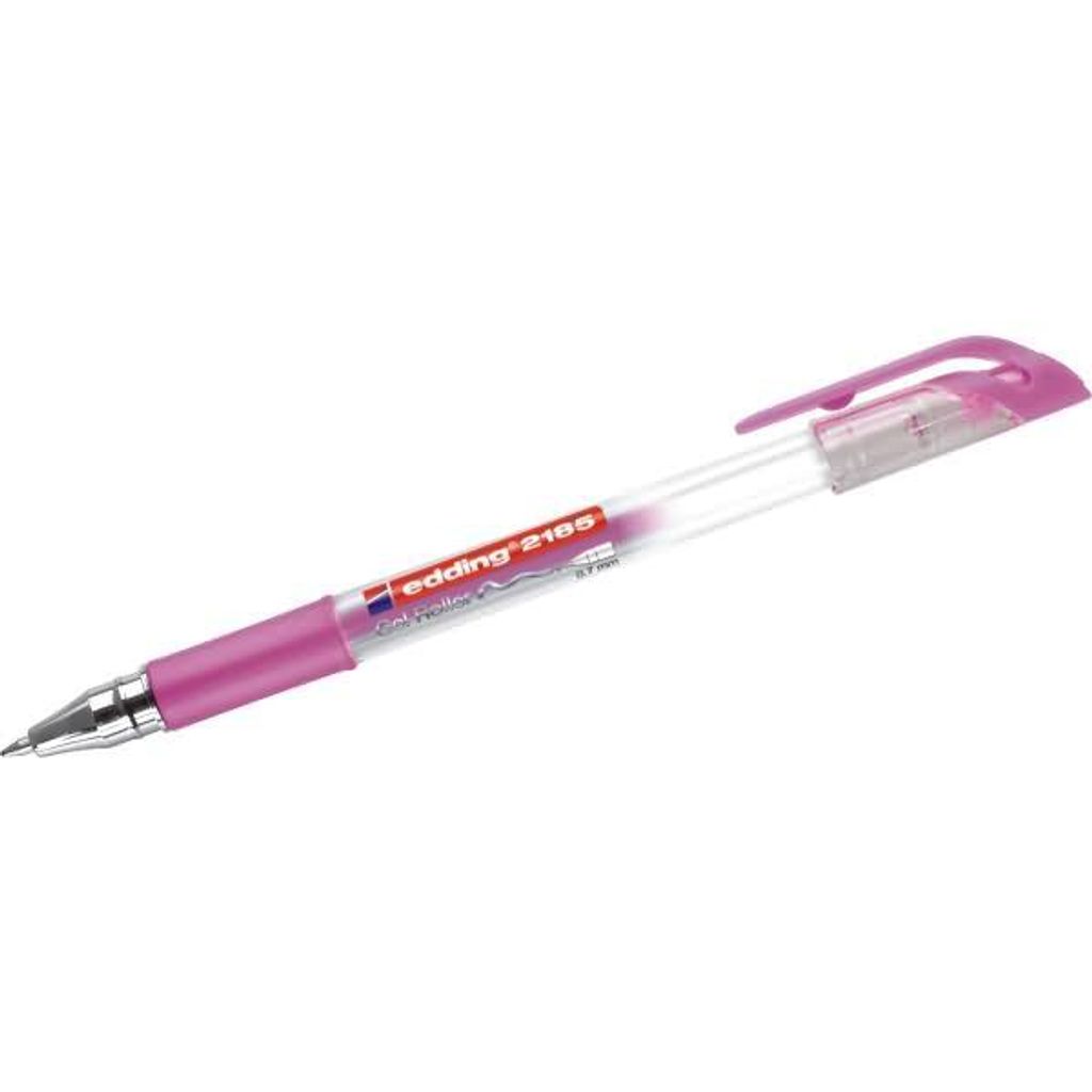 edding 2185 Gelroller - 0,7 mm - pink metallic