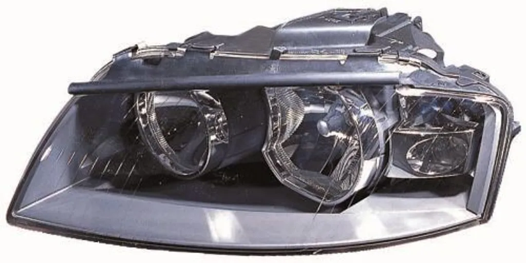 Faro Destro Audi A3 8P 2003-2008 | ABAKUS 441-1164R-LD-EM Omologato