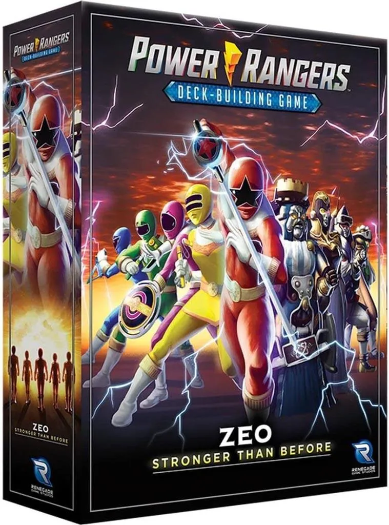 Jeu Power Rangers Deck-Building : Boostez vos parties avec l'extension Zeo