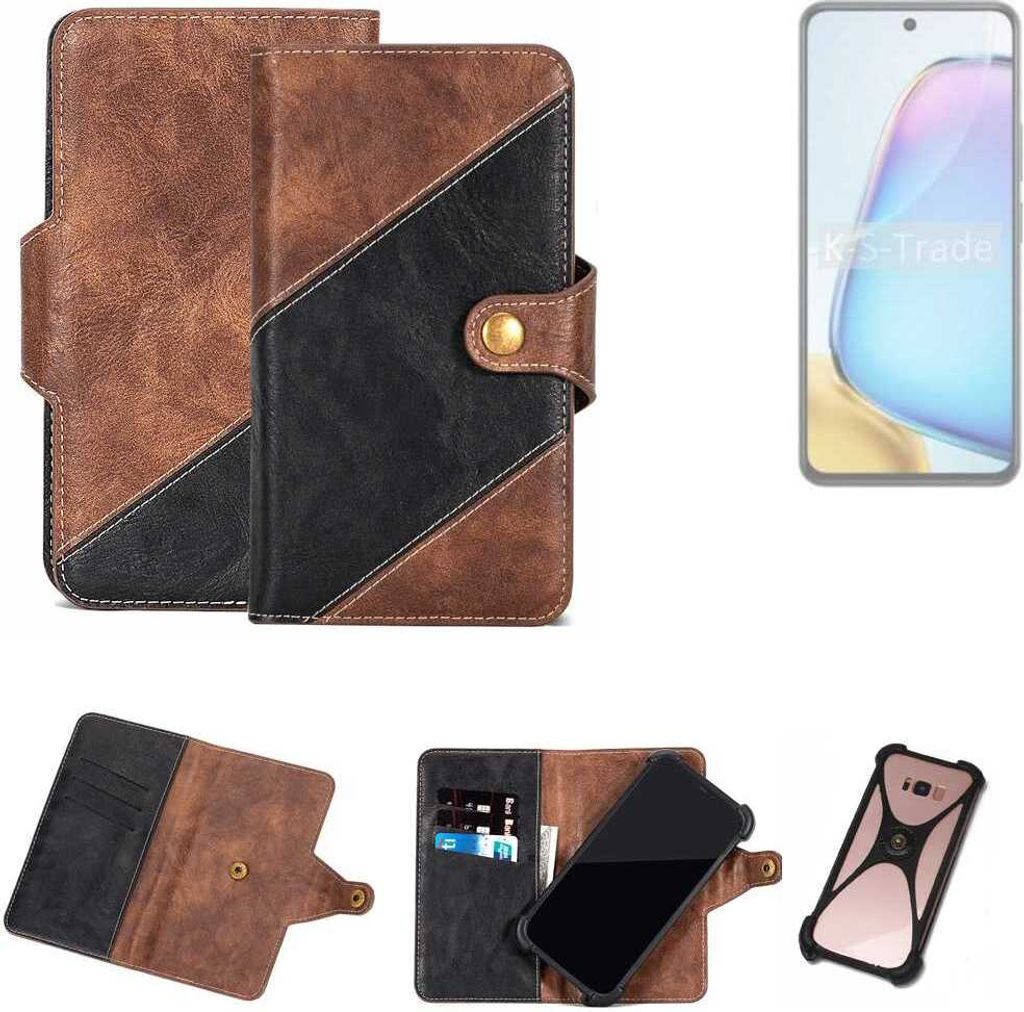 K-S-Trade Handyhülle Schutzhülle Bookstyle Case kompatibel mit Vivo Y200t Klapphülle Cover Hülle Schutztasche 1x