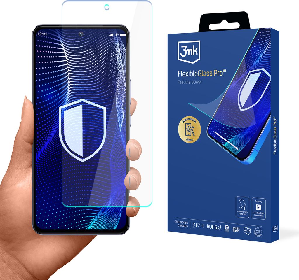 3mk Display Hybridglas FlexibleGlass Pro für Motorola Moto G34 5G 0,3mm