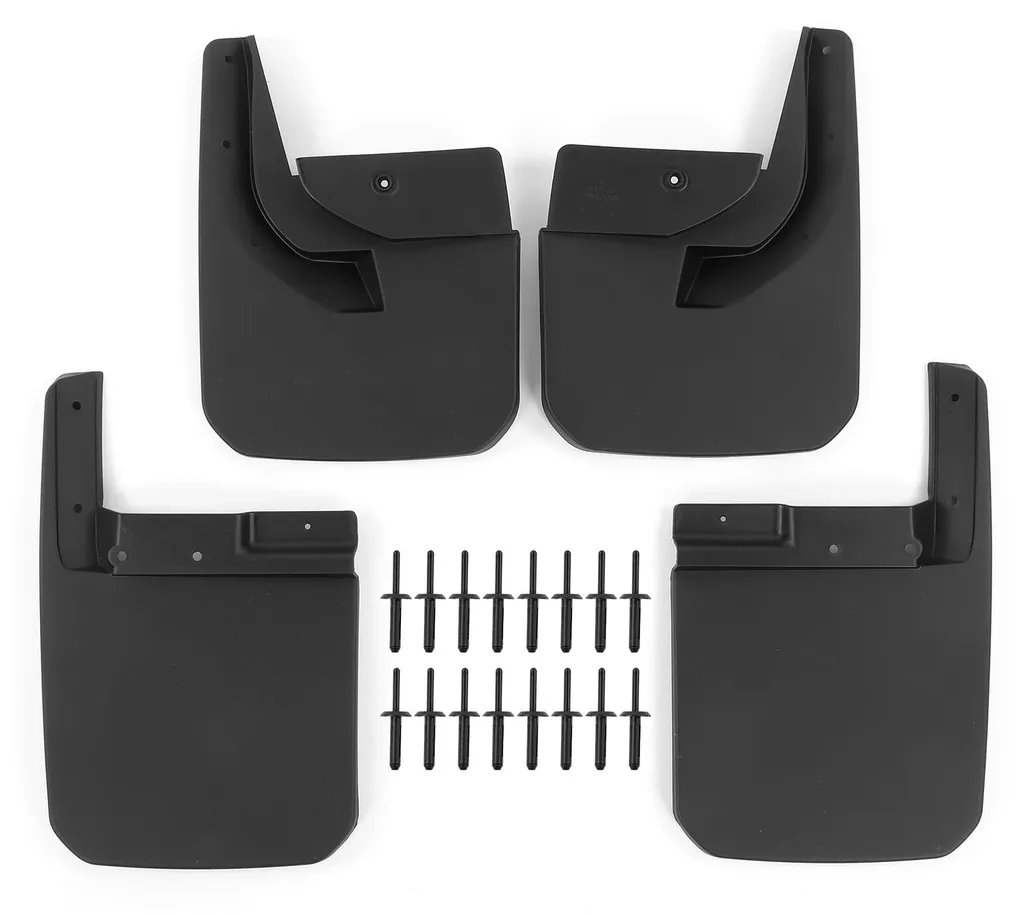 Bavettes pour Jeep Wrangler JL pour sorties tout-terrain et protection