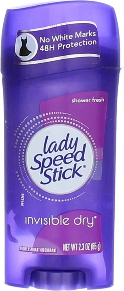 Lady Speed Stick | Antitranspirant, Shower Fresh, alkoholfreies Antitranspirant, Deodorant 65 g.