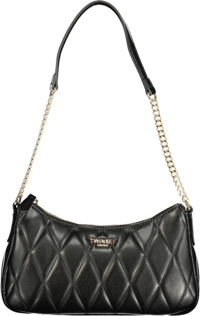 Sac à main noir anti-vol pour femme avec zip fluide et anse robuste
