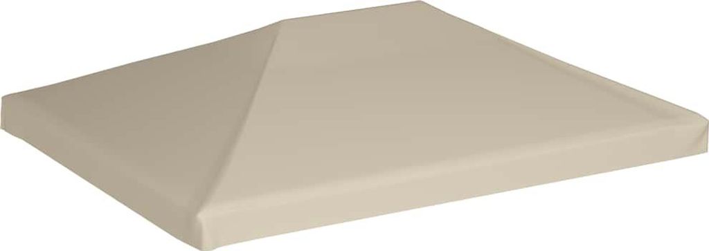 vidaXL Pavilion Roof 310 g/m² 4×3 m béžová Obrázok produktu 