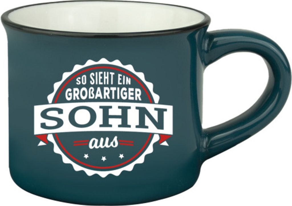 Persönliche Espressotasse Mokkatasse - Sohn