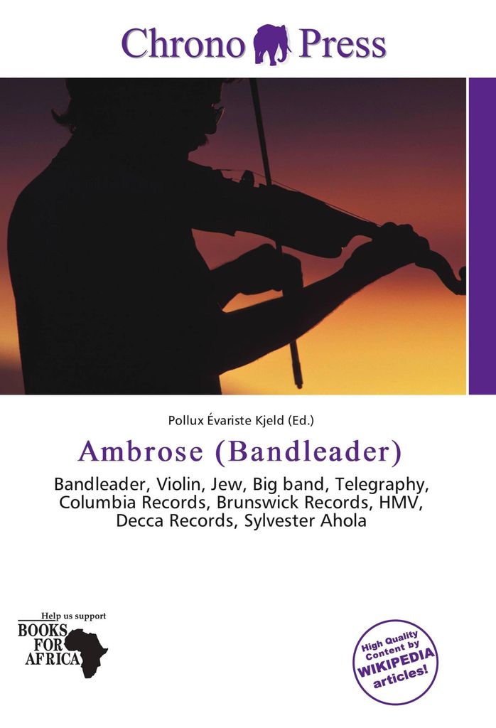 Ambrose (Bandleader)