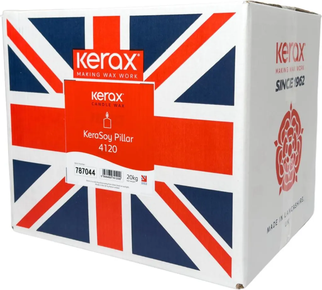 Cire de soja 20 kg KeraSoy 4120 idéale pour fabriquer vos propres bougies