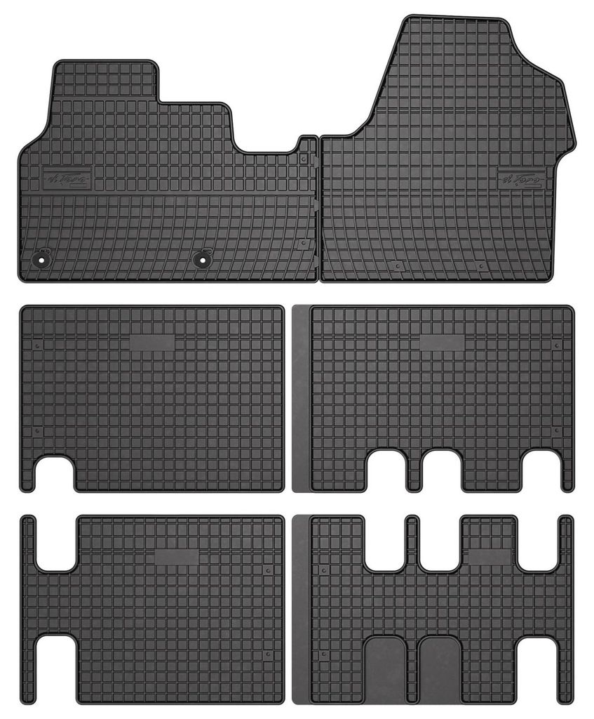 Tapis de sol en caoutchouc pour Citroen Jumpy III 2018- – 6 Image du produit 