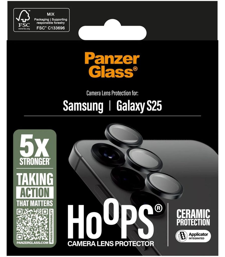 PanzerGlass ® Hoops® Ceramic Kameraschutz Samsung Galaxy Produktbild 