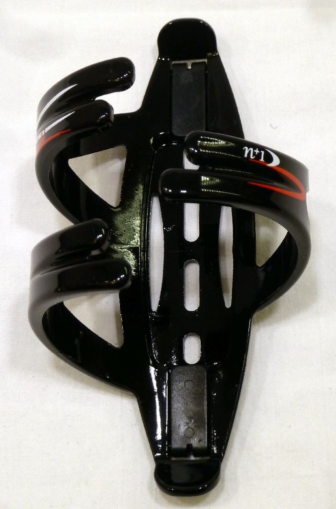 Fahrrad Trink Flaschenhalter Side by Side schwarz für Rechts- und Linkshänder
