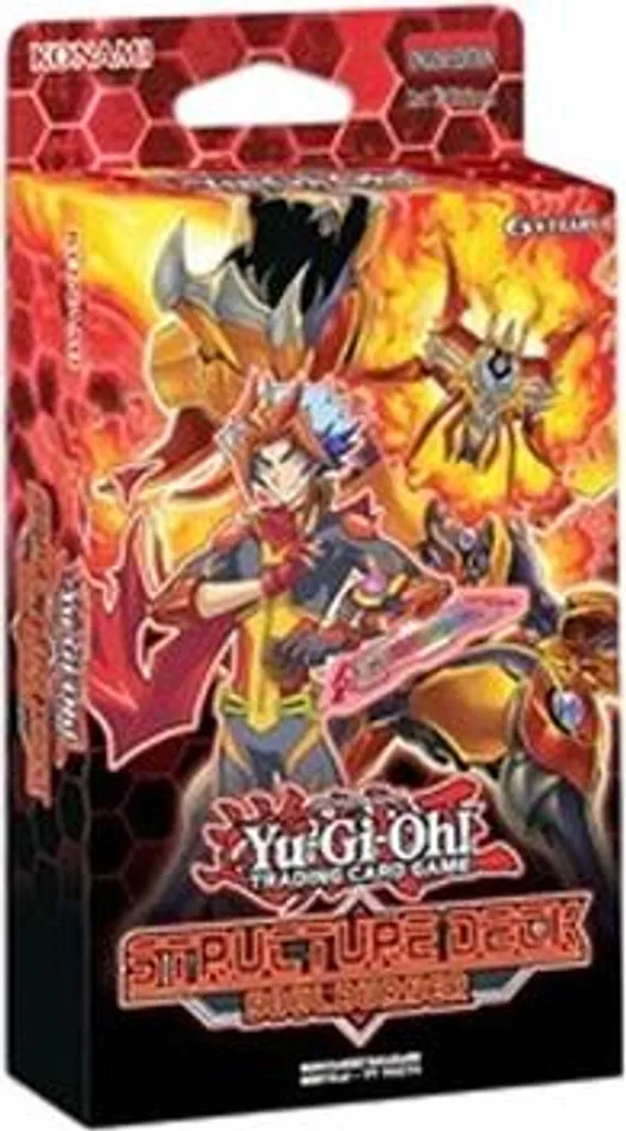 Deck de Structure Soulburner Yu-Gi-Oh! - Jeu de Cartes à Collectionner
