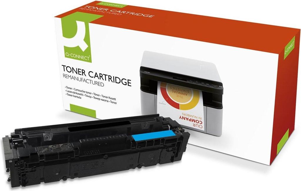 Q-CONNECT - Toner Cyan 5000 Seiten für OEM: 1253C002