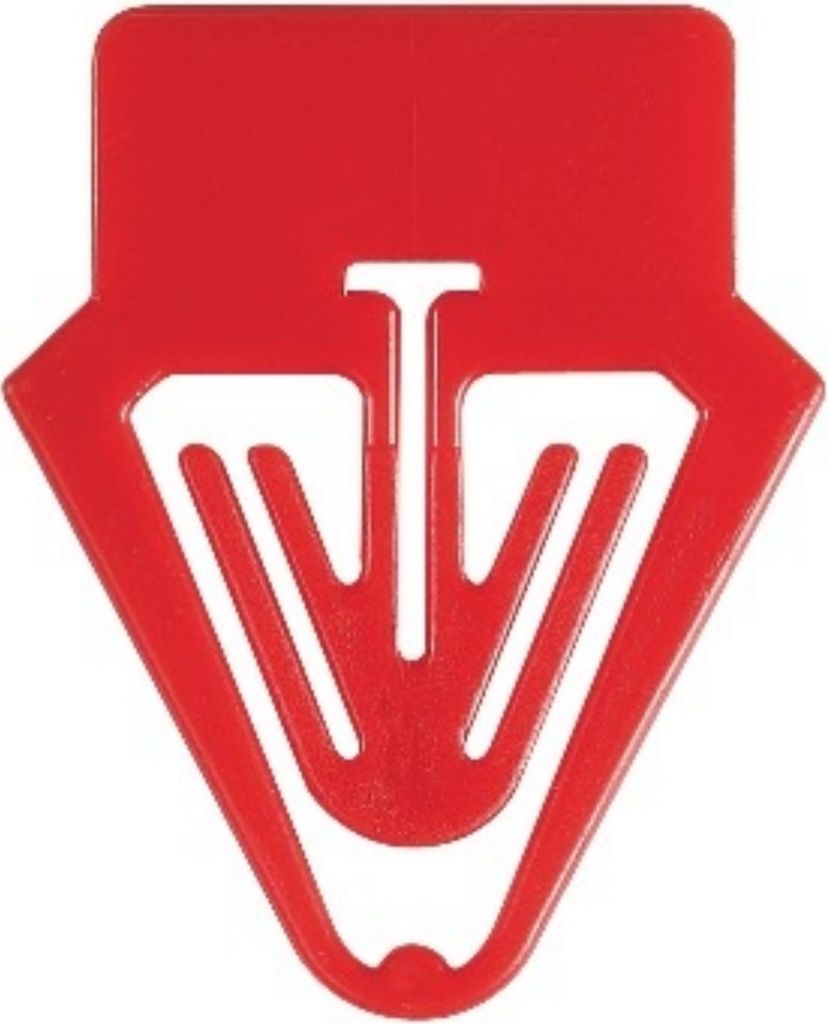Kartenreiter 40mm VE=20x10 Stück rot