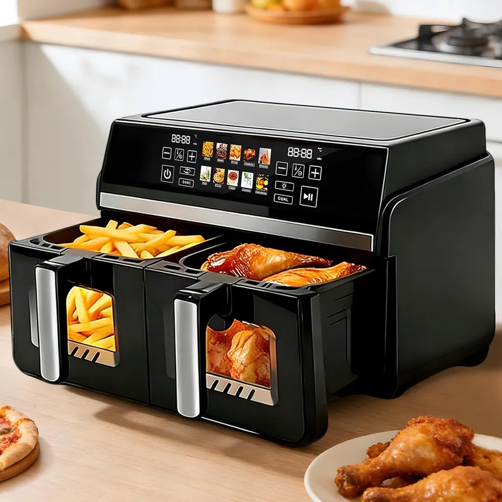 Friggitrice ad Aria Calda ZMH 10L XXL: Gusto Fritto con 85% Meno Grassi