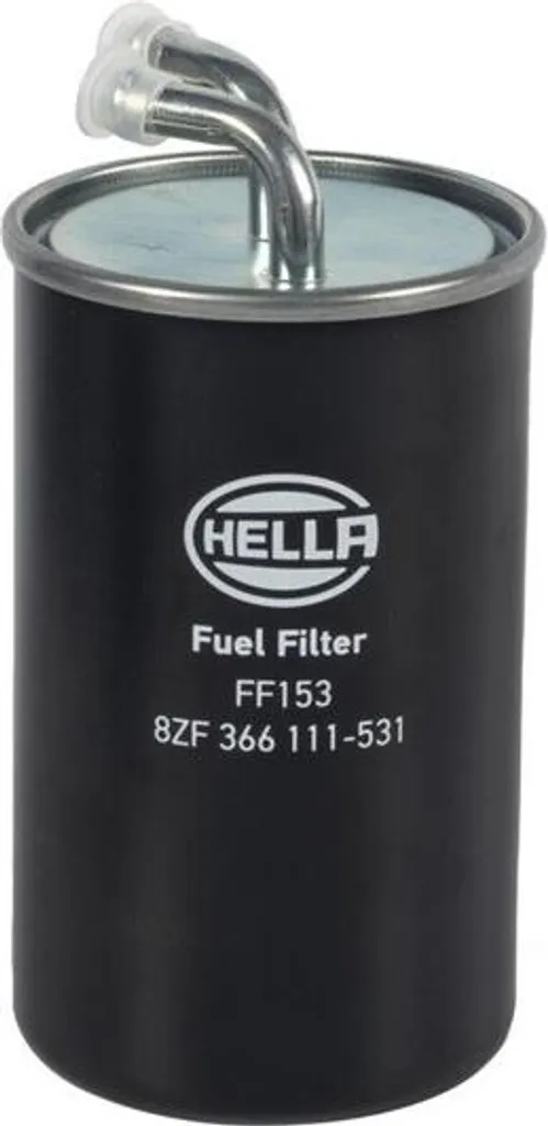 Filtre de carburant HELLA Ø 80 mm à haute capacité de rétention
