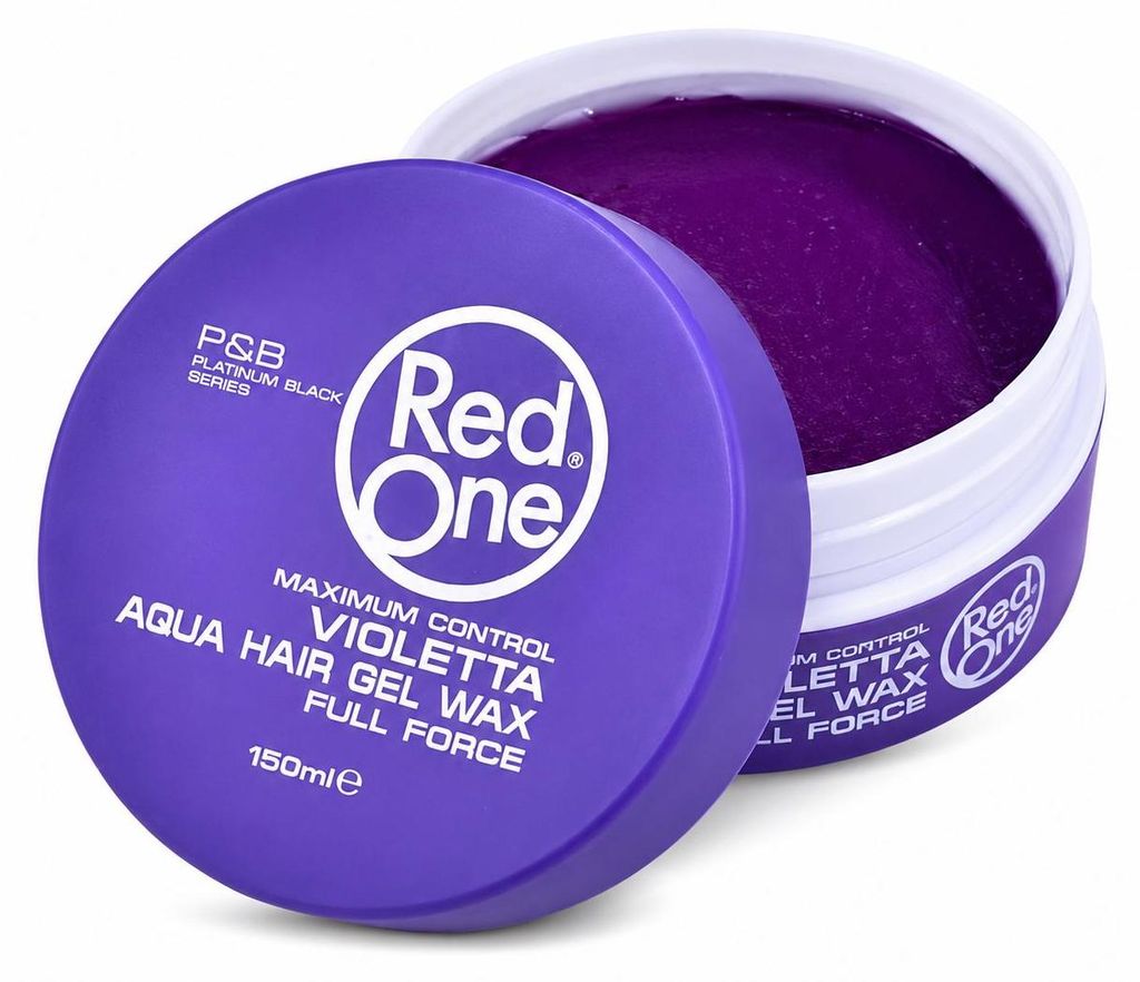Red One Violetta Aqua Hair Gel Wax 150 ml – Cera modellante Immagine del prodotto 