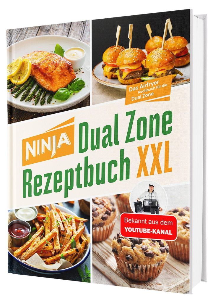Ninja Heißluftfritteuse Rezeptbuch Dual Zone - über 100 Produktbild 