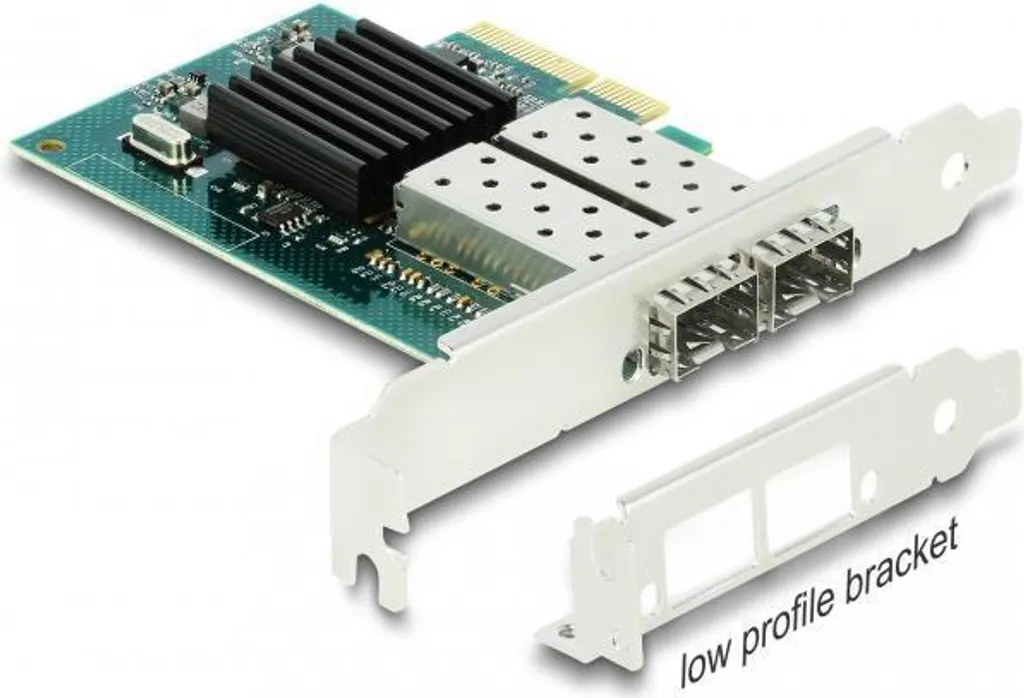 Évitez les Latences avec la Carte PCIe 2 x SFP Gigabit LAN i82576