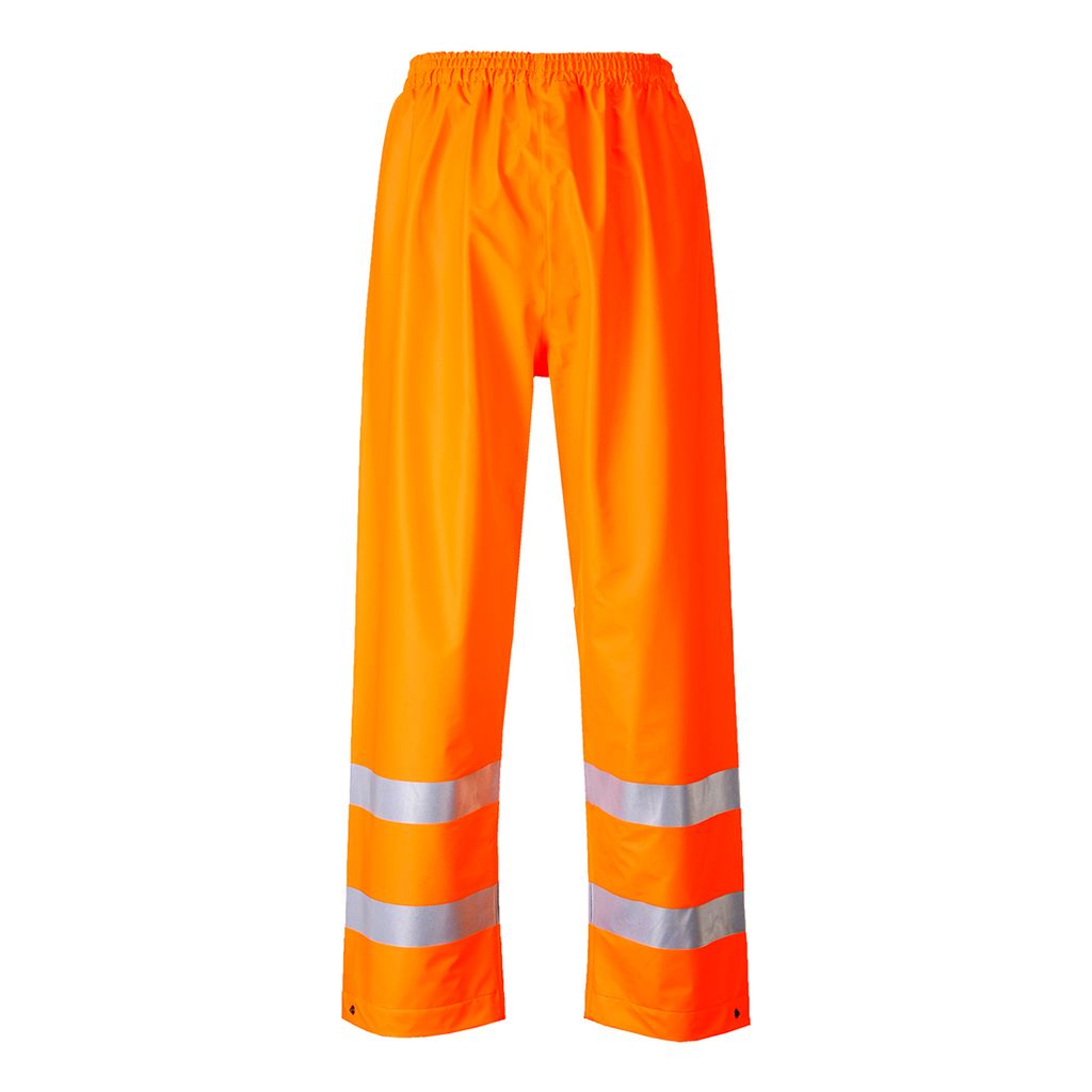 Portwest FR43 Sealtex Flame Warnschutz Bundhose Orange Gr. S