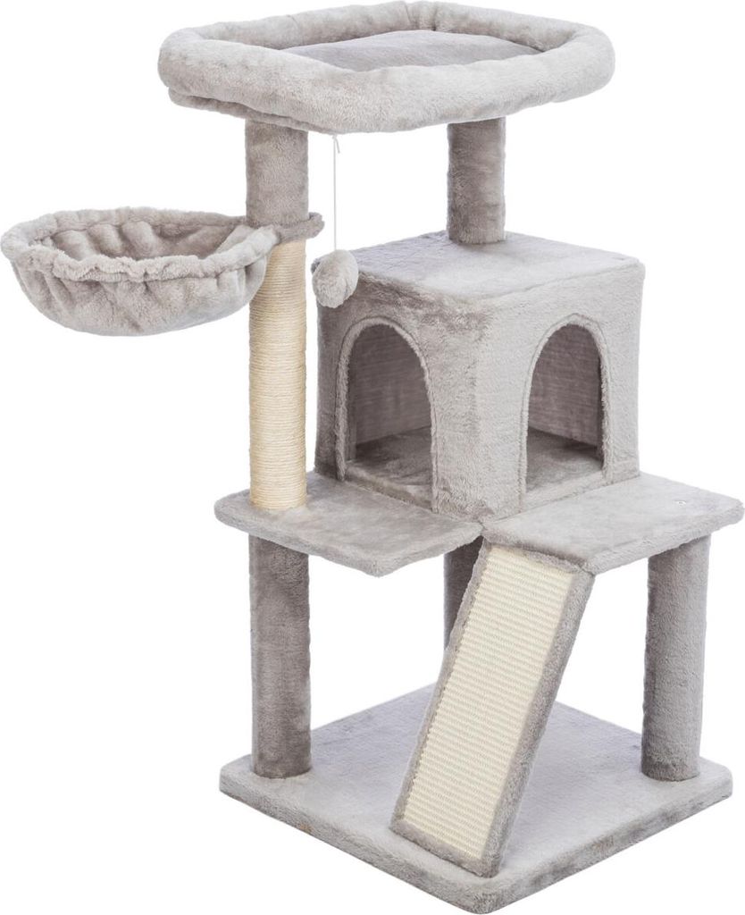 TRIXIE Kratzbaum Pepito - grau - 98 cm
