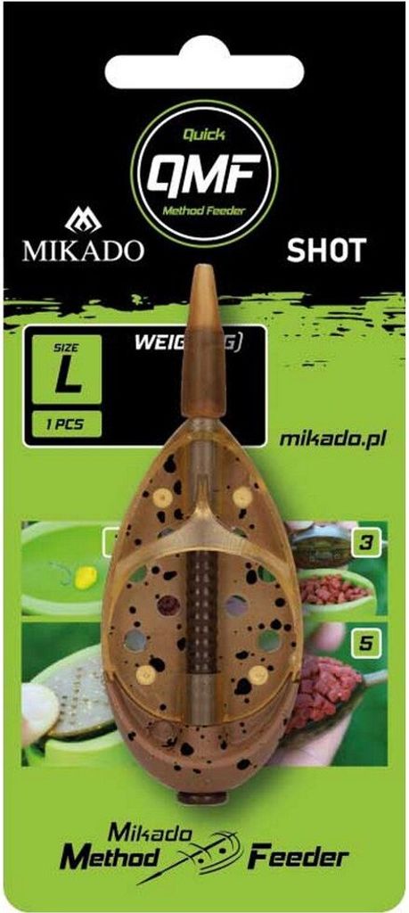 Mikado Method Feeder Schrotkorb Q.m.f. System L - 40g Produktbild 